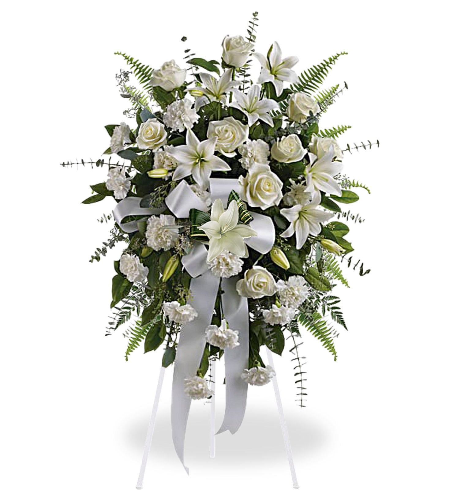 Forever in Light Floral Spray