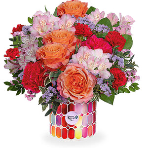 Radiant Stained Glass Bouquet