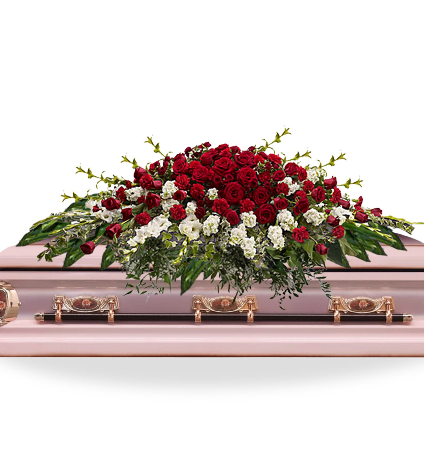 Lush Legacy Casket Spray